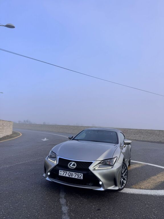 Lexus RC 200t, 2.0 L, 2017 il, 92 000 km 77-QV-792 — Avtomobillər, Bakı (2)