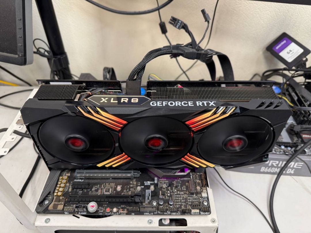 PNY RTX 4070 Ti Super Verto OC 16GB — Kompüterlər və noutbuklar, Bakı (11)