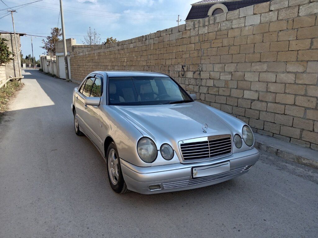 Mercedes E 230, 2.3 L, 1997 il, 356 450 km — Avtomobillər, Sumqayıt (5)