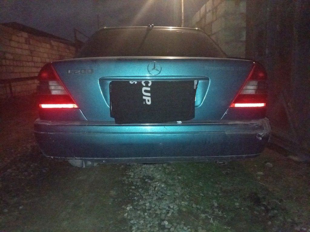 Mercedes C 200, 2.0 L, 1996 il, 325 760 km — Avtomobillər, Bakı (2)