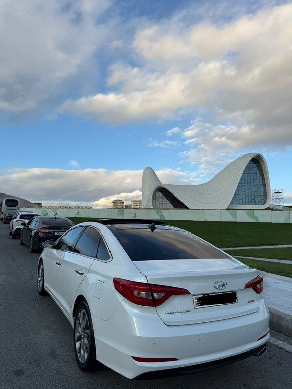 Hyundai Sonata, 2.0 L, 2016 il, 143 000 km — Avtomobillər, Bakı (5)