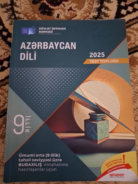 Məhsul: “Azərbaycan dili – 2025 Test Toplusu” (Dövlət İmtahan Mərkəzi) — Bakı