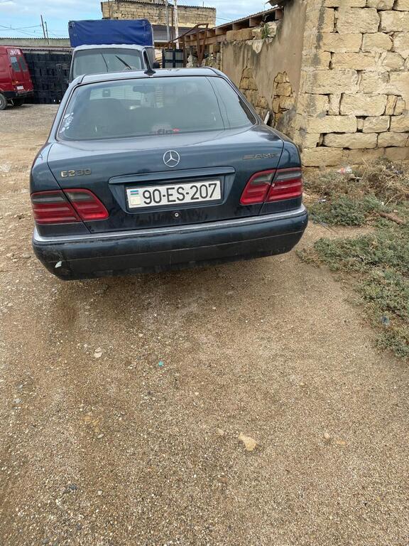 Mercedes E 230, 2.3 L, 1996 il, 500 000 km 90-ES-207 — Avtomobillər, Bakı (2)