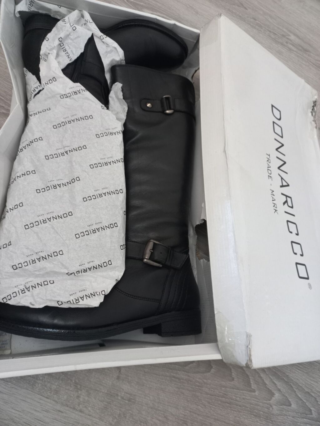 Donnaricco qadın qış çəkməsi - Model: AW652 - Rəng: 350 – siyah — Çəkmə, Xırdalan (7)