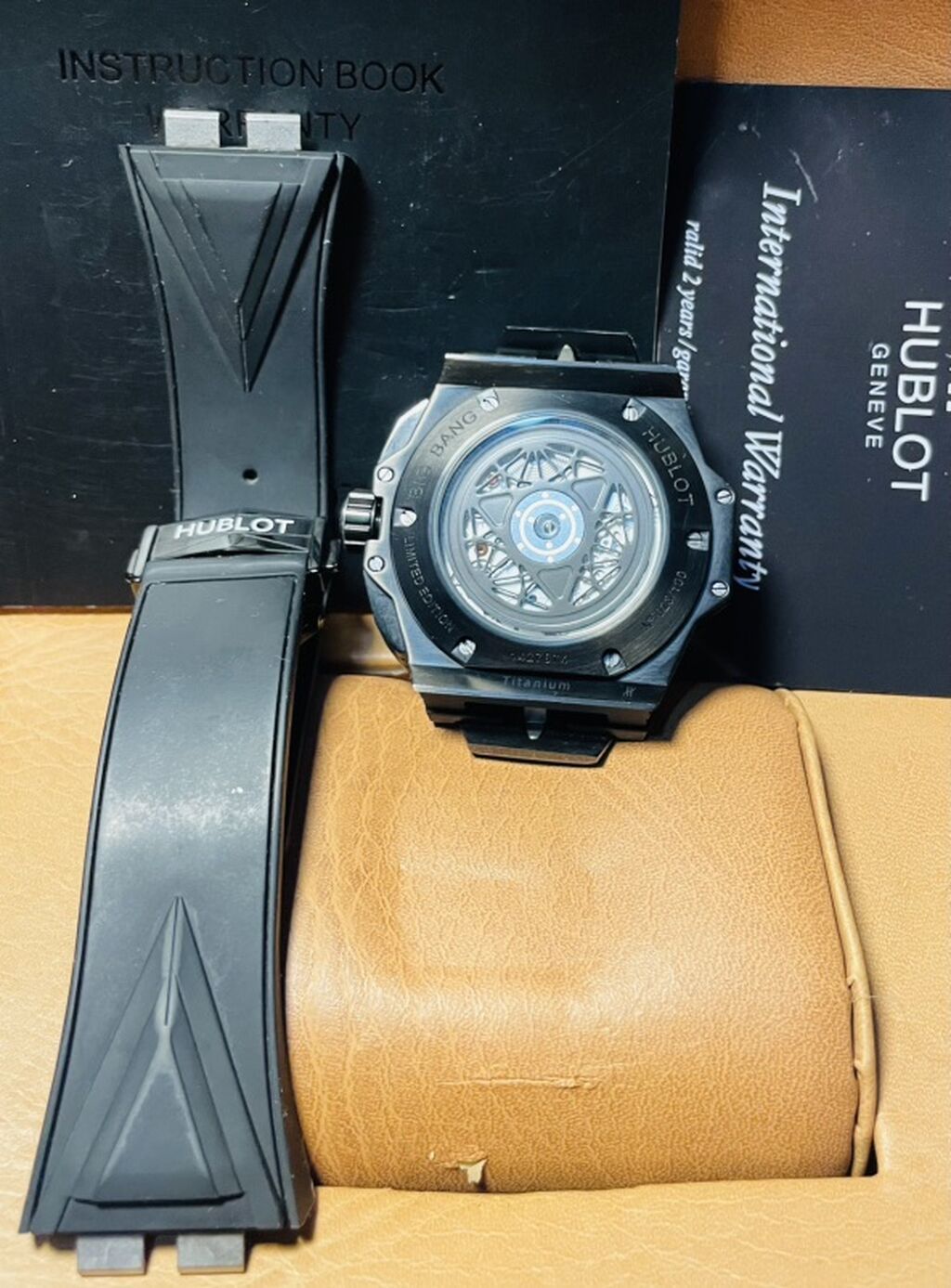 Hublot Big Bang Sang Bleu (məhdud seriya) saatı Saat ideal saatdir her — Qol saatları, Digah (6)
