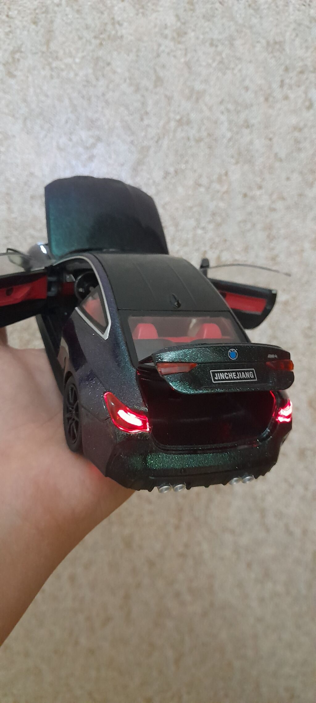 Bmw M4 (G82) 1:24 Xamilyon Təzədir Səsli və İşıqlı Hər yeri açılır — Modellar, Bakı (4)
