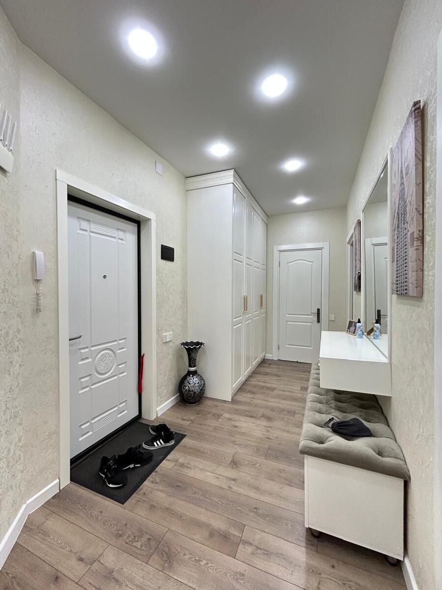 3-otaqlı yeni tikili, Sənan Kərimov küç., 105 m² — Mənzil, Bakı (9)