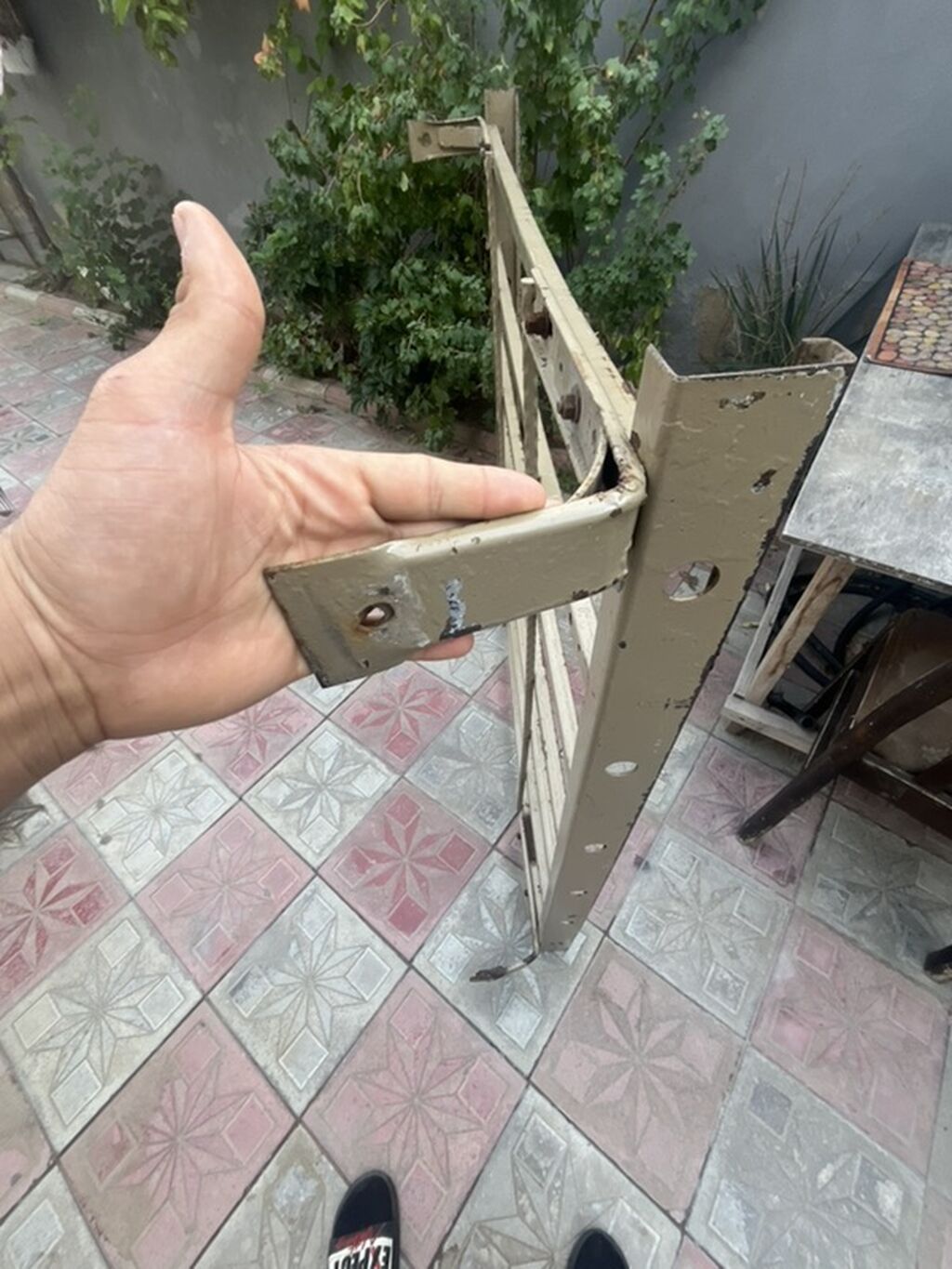 Məhsul: Metal pəncərə barmaqlığı (dəmir təhlükəsizlik qəfəsi) Təsvir — Pəncərələr, qapılar, balkonlar, Digah (2)