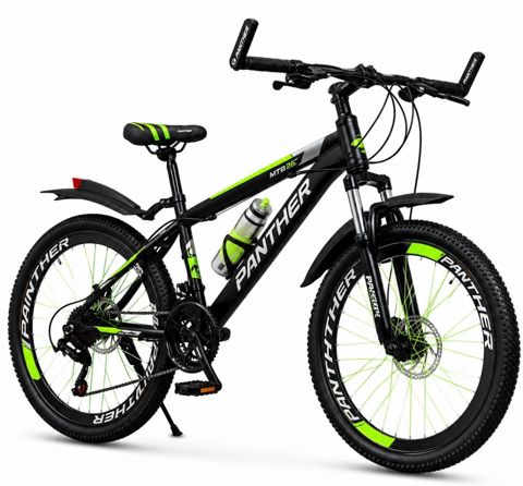 Dağ velosipedi Panther AYKN01, 26", 11+ yaş, yaşıl/qara — Bakı