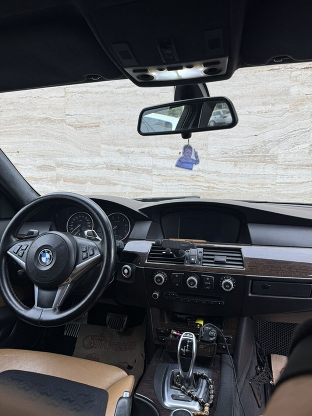 BMW 5 series: 3 l 2008 il Sedan — Avtomobillər, Masazır (7)