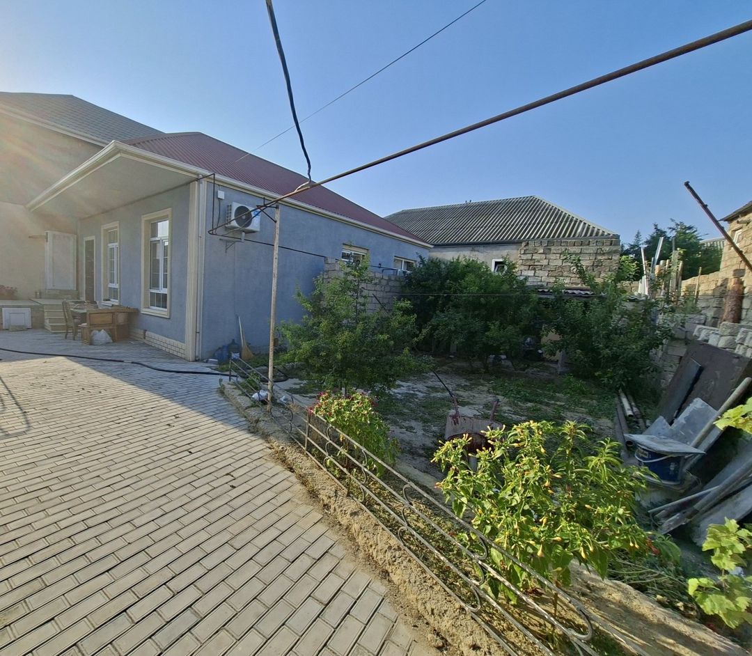Satılır 3 otaqlı həyət evi/bağ evi 90 m² — Ev, villa, Bakı (2)