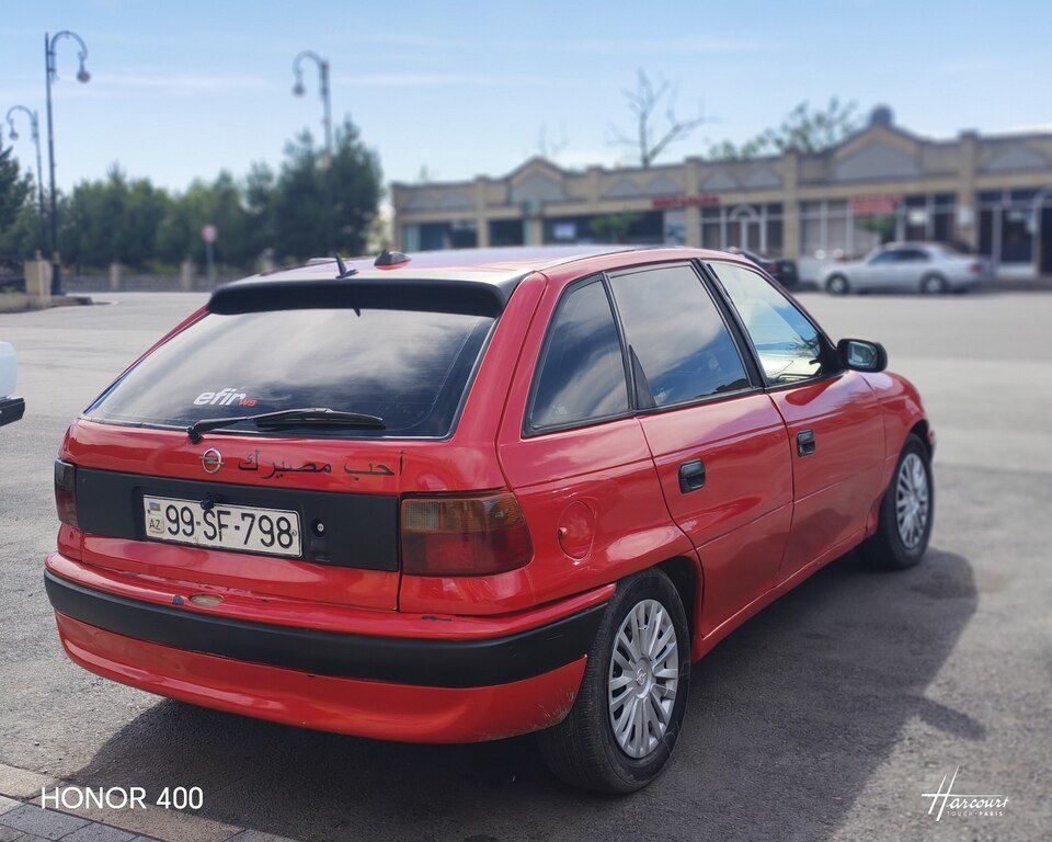 Opel Astra, 1.6 L, 1996 il, 603 536 km 99-SF-798 — Avtomobillər, Balakən (4)
