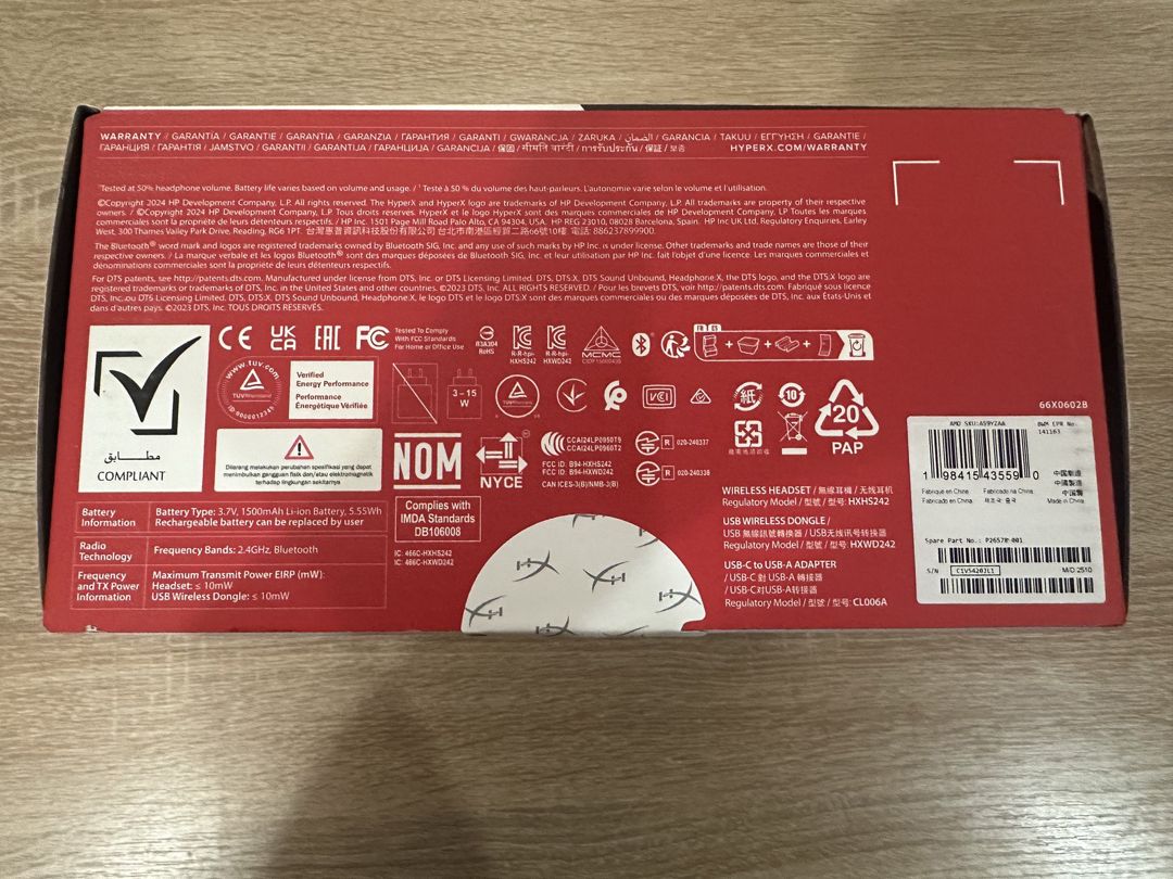 HyperX Cloud 3S Wireless — Səs texnikası, Bakı (3)