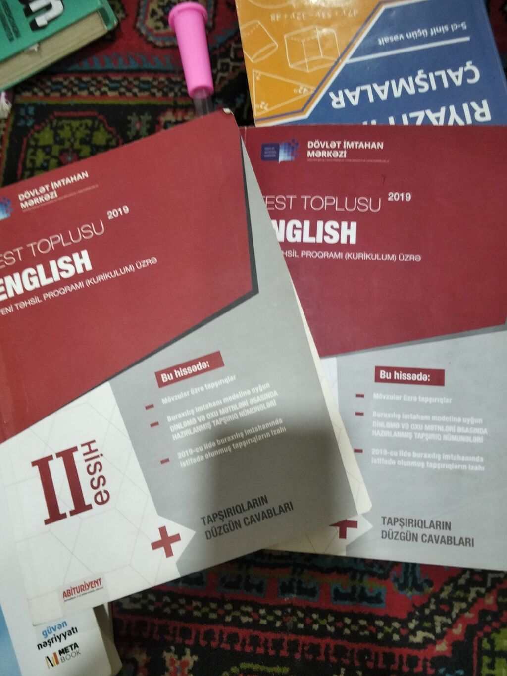 Məktəb və abituriyentlər üçün müxtəlif fənn vəsaitləri paketi - Yeni — Kitablar, Bakı (5)