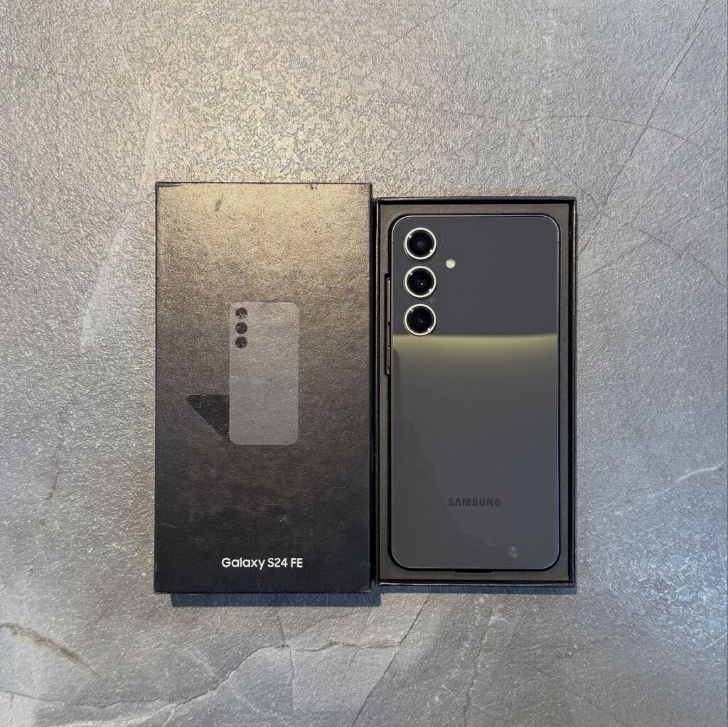 Samsung Galaxy S24 FE, rəng - Qara — Samsung, İsmayıllı (3)