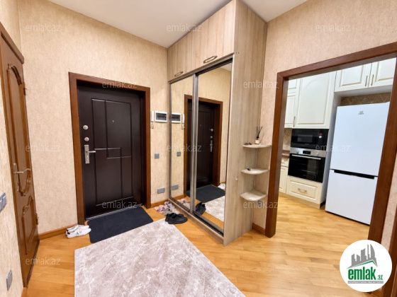 İcarəyə verilir 2 otaqlı 75 m² yeni tikili Tibb Universiteti — Mənzil (5)