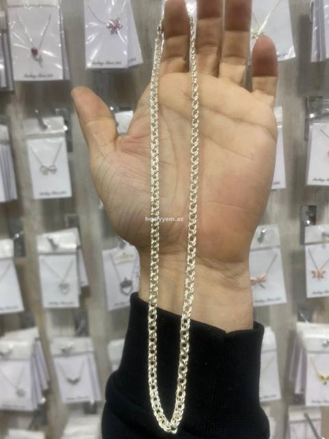 925 ayar Kardinal Kisi Gümüş Sep – No.3534 — Necklaces and chains (Fine jewelry)