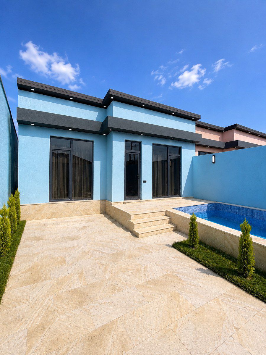 Satılır 4 otaqlı həyət evi/bağ evi 130 m² — Ev, villa, Bakı (3)