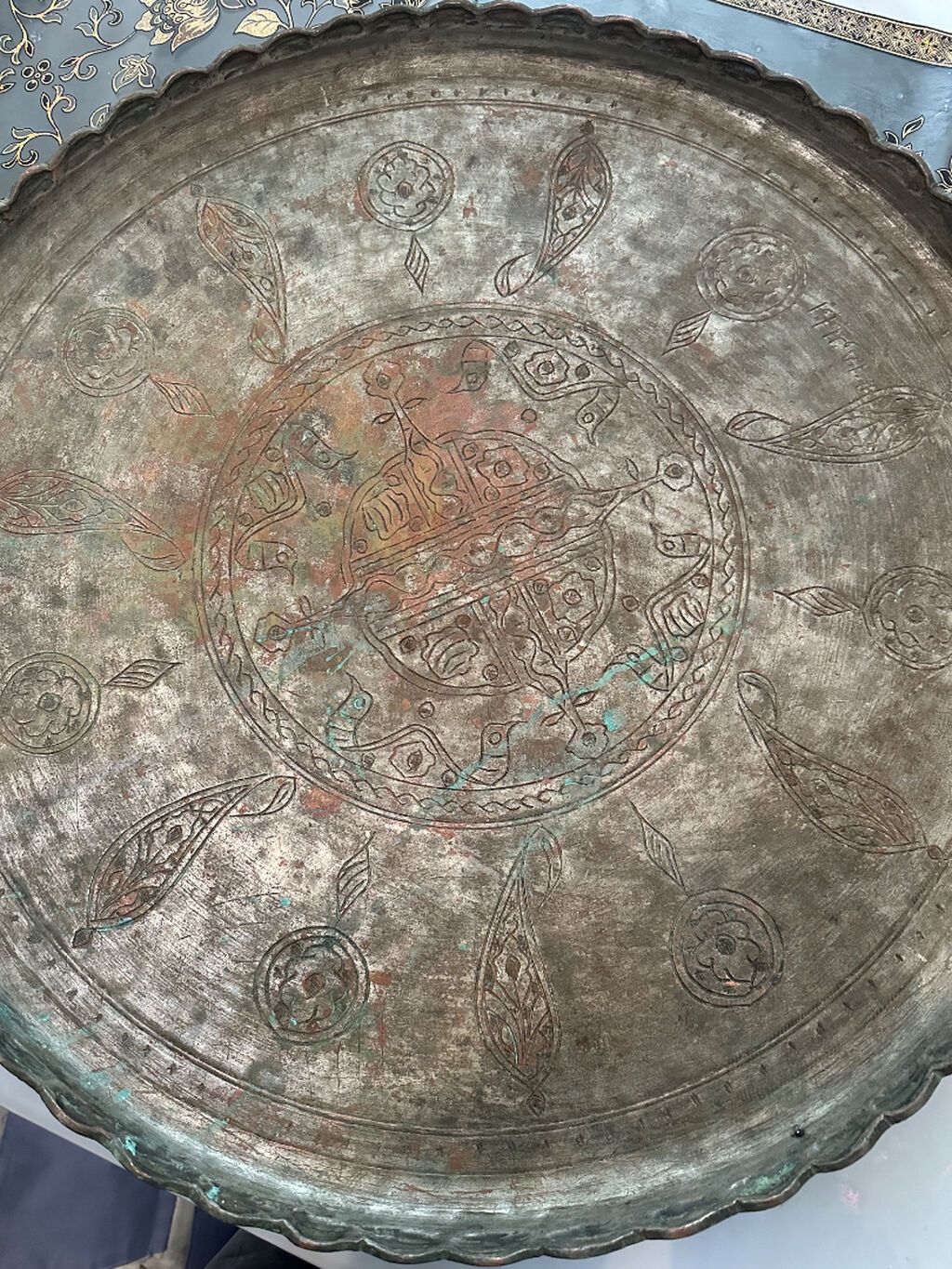 Mis sini antikvar 130yaşı var çekisi 4kilo yarim diametri 53sm — Qablar və mətbəx əşyaları, Bakı (3)