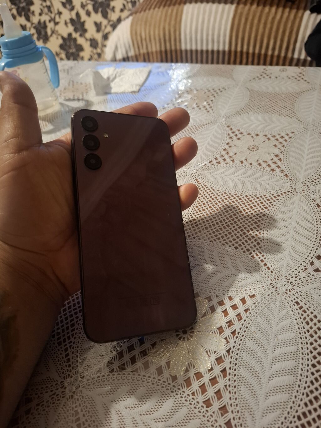 Samsung Galaxy A14, rəng - Bənövşəyi, Barmaq izi — Samsung, Masazır (2)