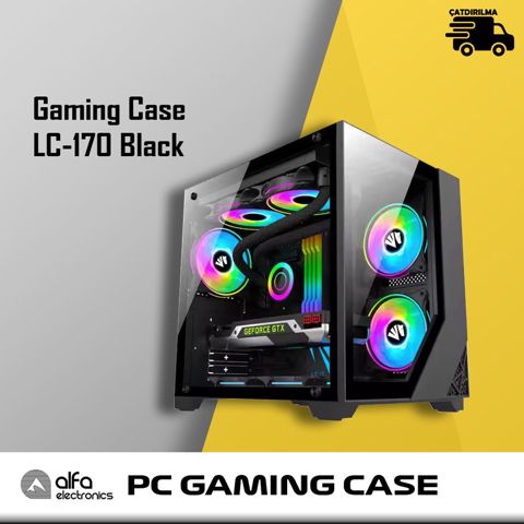 Gaming case LC-170 Black — Bakı