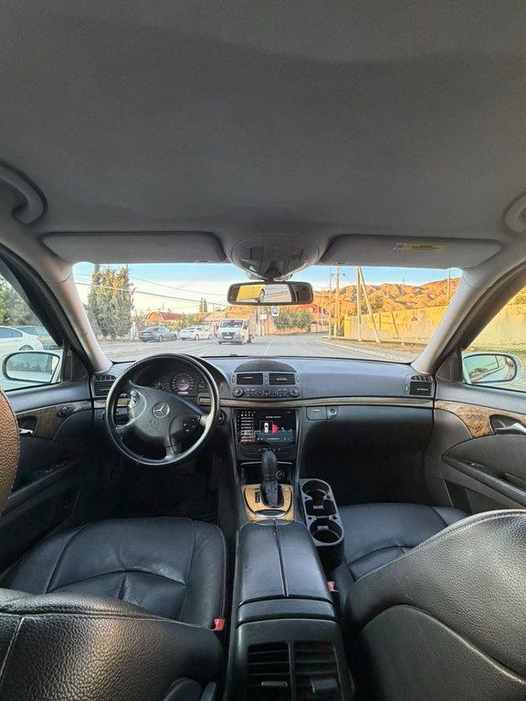 Mercedes E 220, 2.2 L, 2003 il, 320 000 km — Avtomobillər, Mingəçevir (8)