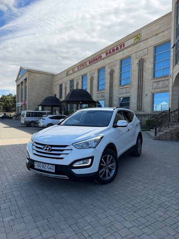 Hyundai Santa Fe, 2.4 L, 2013 il, 214 000 km 07-OZ-809 — Avtomobillər, Tovuz (10)