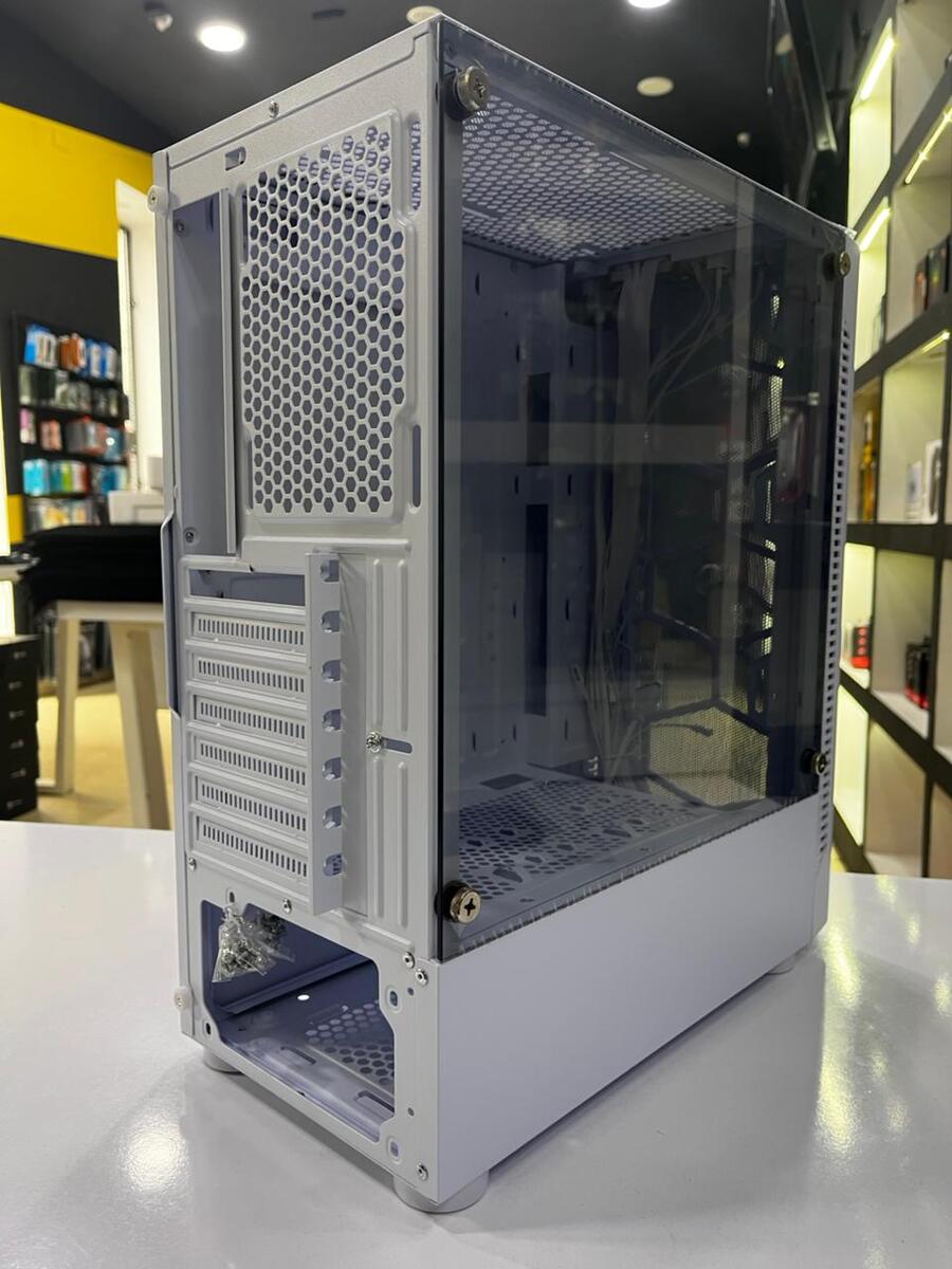 Gaming Case "GameKM IceDrill Atx (White)" — Kompüterlər və noutbuklar, Bakı (8)
