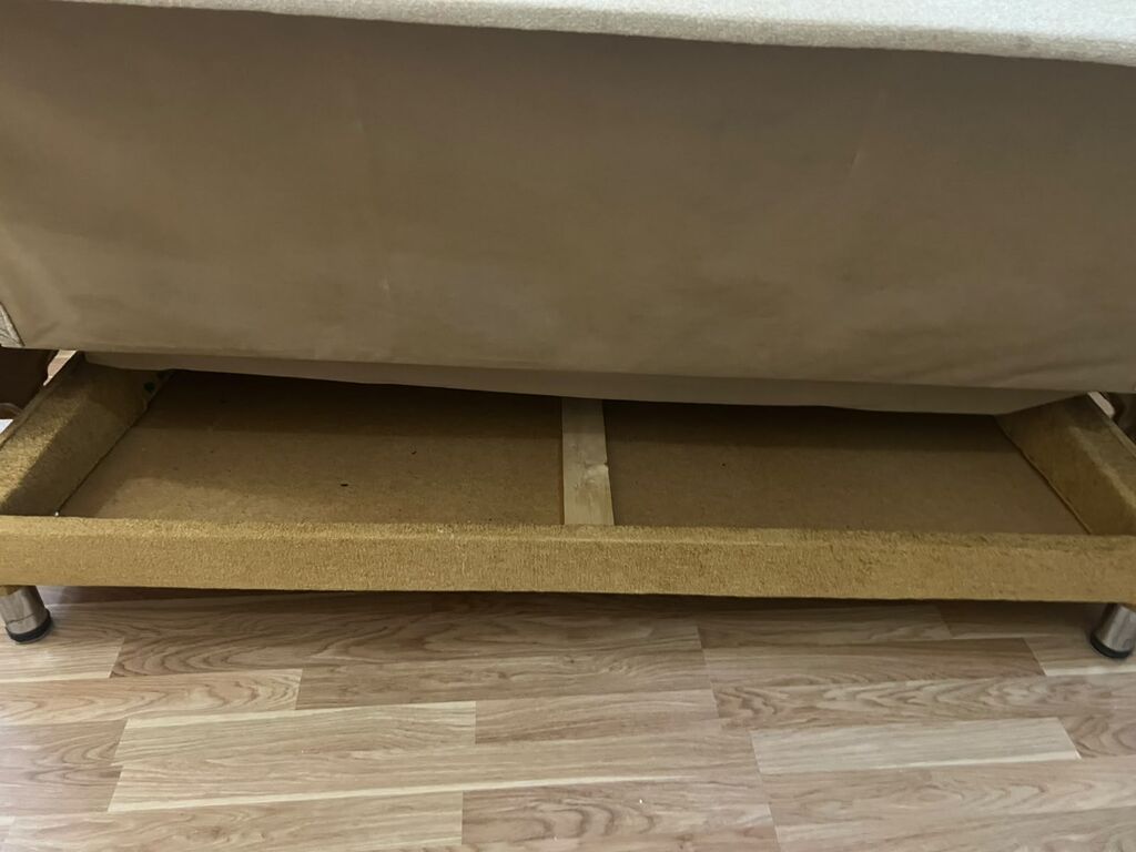 Çevrilən divan/çarpayı - Rəng: xardal-sarı və bej kombinasiya — Divanlər, Bakı (3)