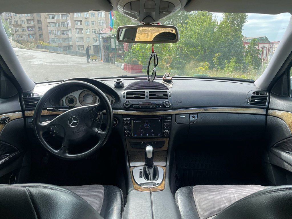 Mercedes E 200, 1.8 L, 2003 il, 380 000 km — Avtomobillər, Bakı (5)