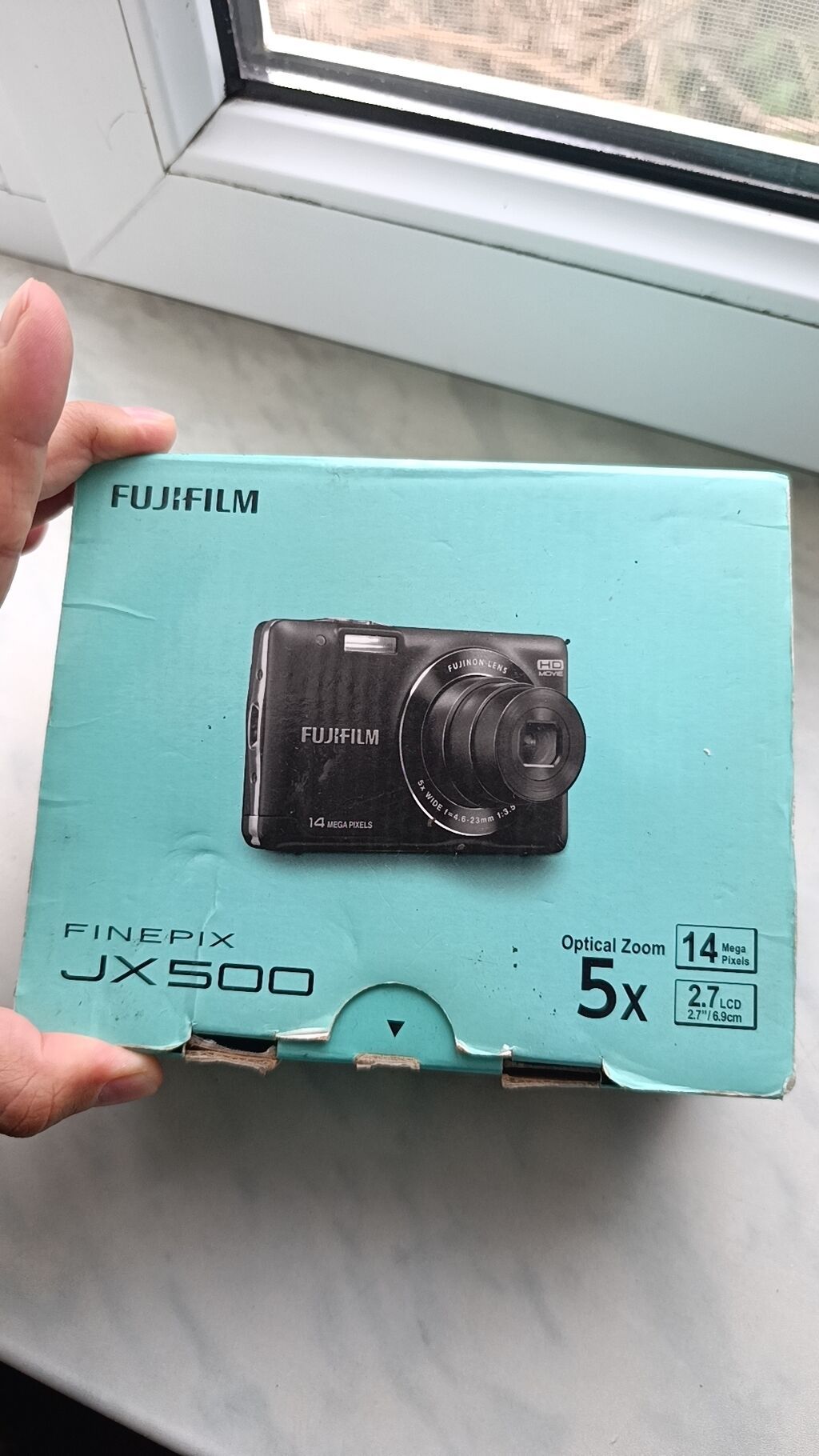 Fujifilm FinePix JX500 rəqəmsal fotoaparat. Kompakt ölçülü bu model — Fotoaparat, Bakı (3)
