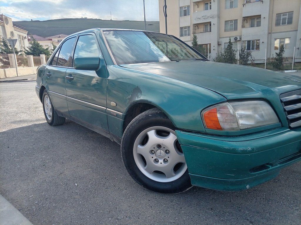 Mercedes C 200, 2.0 L, 1996 il, 325 760 km — Avtomobillər, Bakı (7)