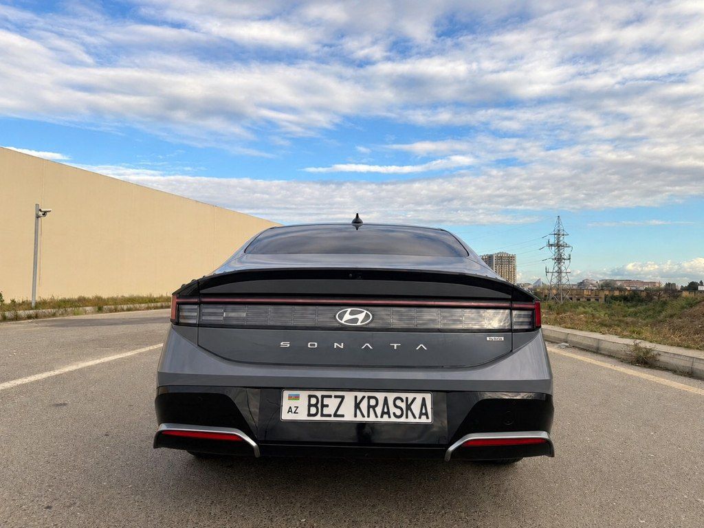 Hyundai Sonata, 2.0 L, 1.62 kWh, 2024 il, 15 000 km — Avtomobillər, Bakı (10)