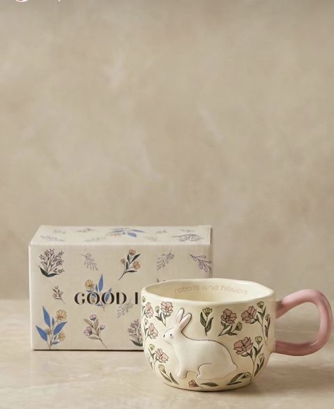 Krujka Rabbit, 300 ml, keramika, rəngbərəng — Bakı