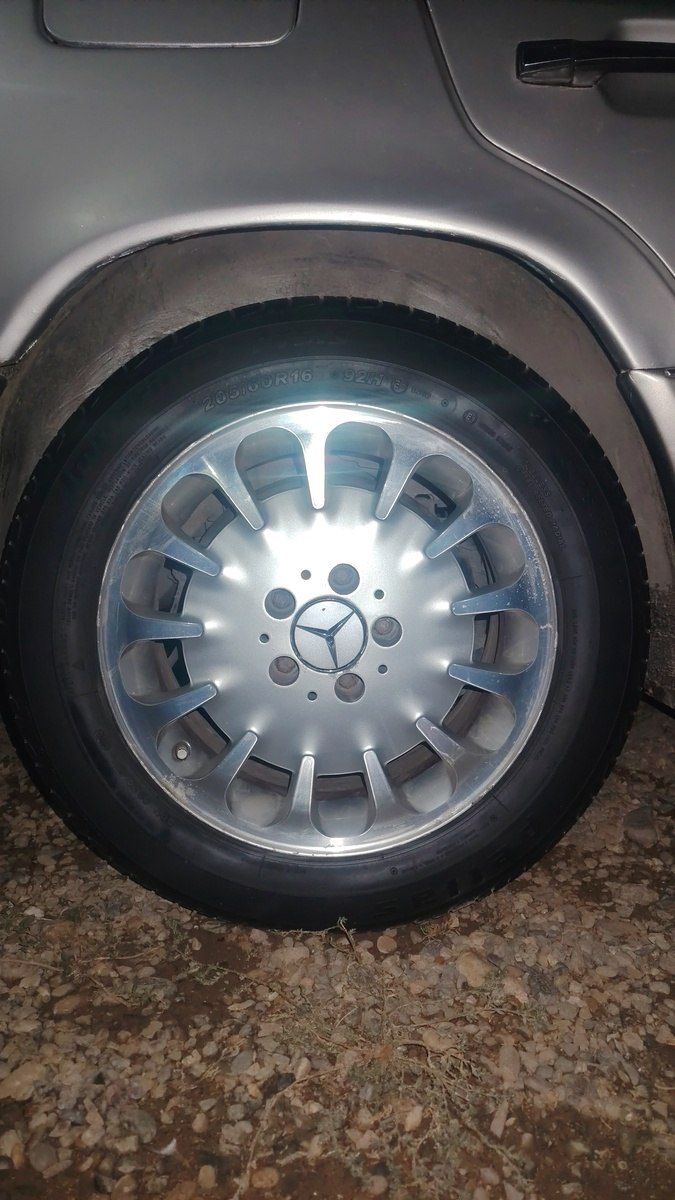 Mercedes-Benz W124 təkərləri 205/60 R16 — Ehtiyat hissələri və aksesuarlar, Biləsuvar (3)