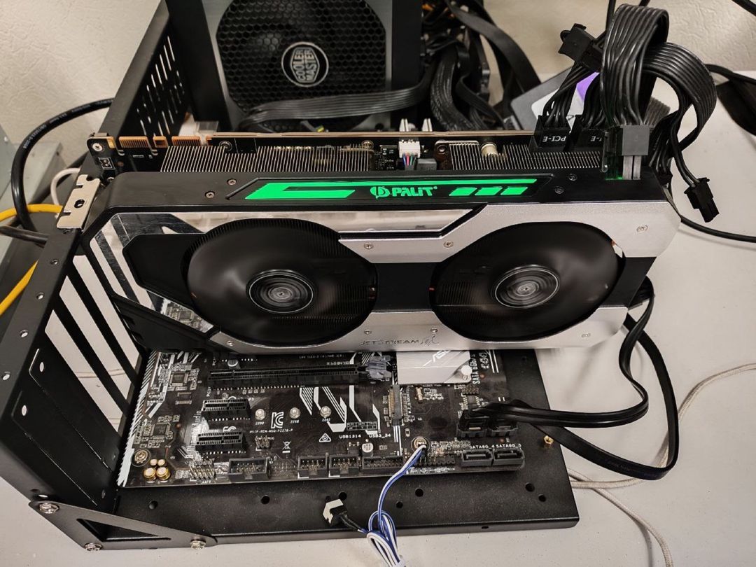 Video kart Palit GTX 1070Ti Jetstream 8GB — Kompüterlər və noutbuklar, Bakı (5)