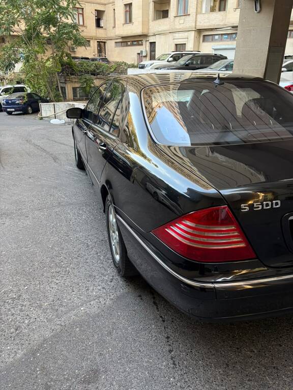 Mercedes S 500, 5.0 L, 1999 il, 370 000 km — Avtomobillər, Bakı (3)