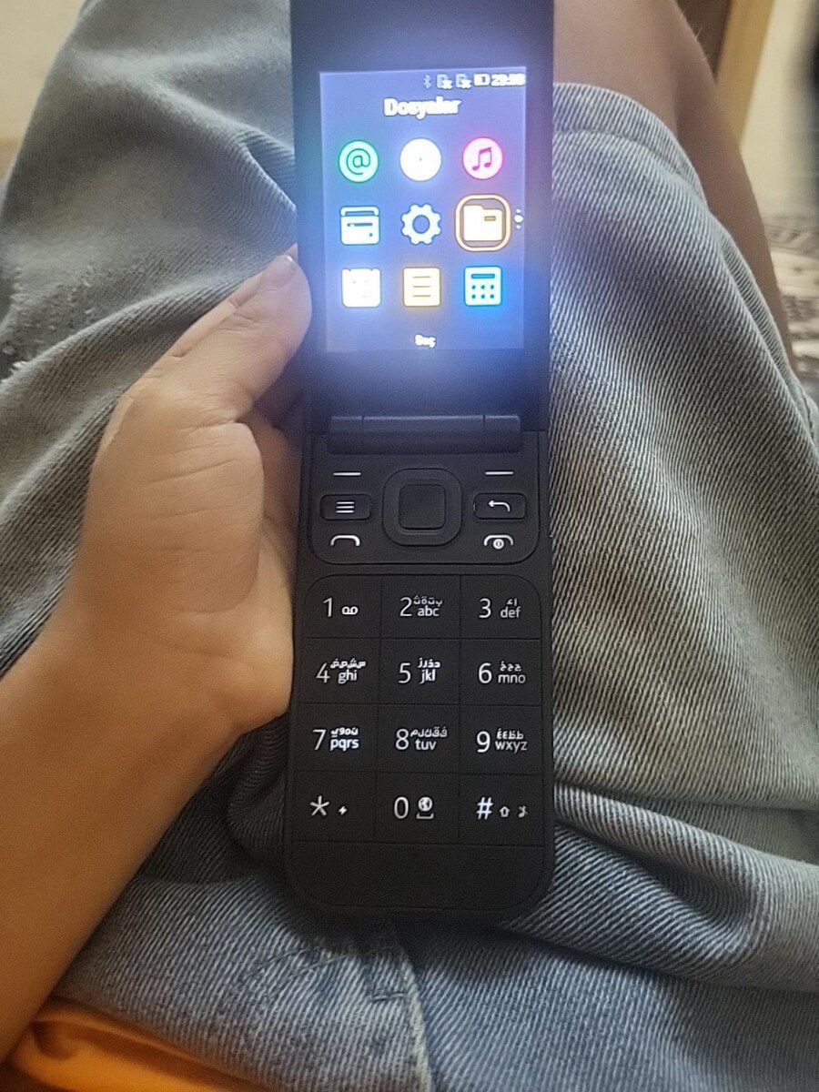 Nokia 2720 Flip Black 4GB — Smartfonlar, Sumqayıt (2)