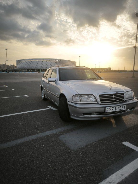 Mercedes C 200, 2.2 L, 2000 il, 552 096 km 77-TU-531 — Avtomobillər, Bakı (3)