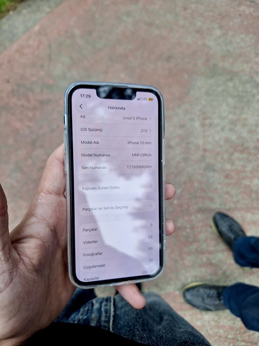 IPhone 13 mini, 128 GB, Alpine Green, Face ID — Apple iPhone, Bakı (8)