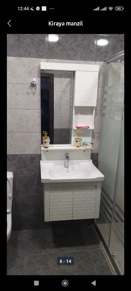 İcarəyə verilir 2 otaqlı yeni tikili 105 m² — Mənzil, Bakı (9)