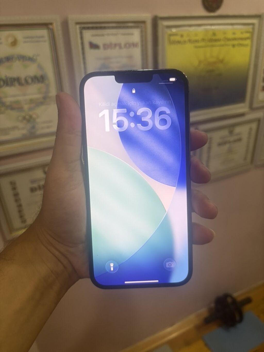 IPhone 13 Pro Max, Sierra Blue, Face ID — Apple iPhone, Bakı (5)