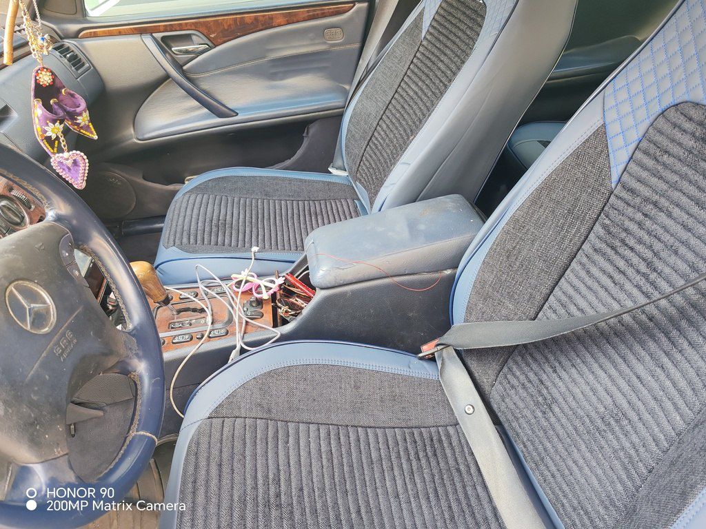 Mercedes E 220, 2.2 L, 2000 il, 400 000 km 90-XX-214 — Avtomobillər, Bakı (4)