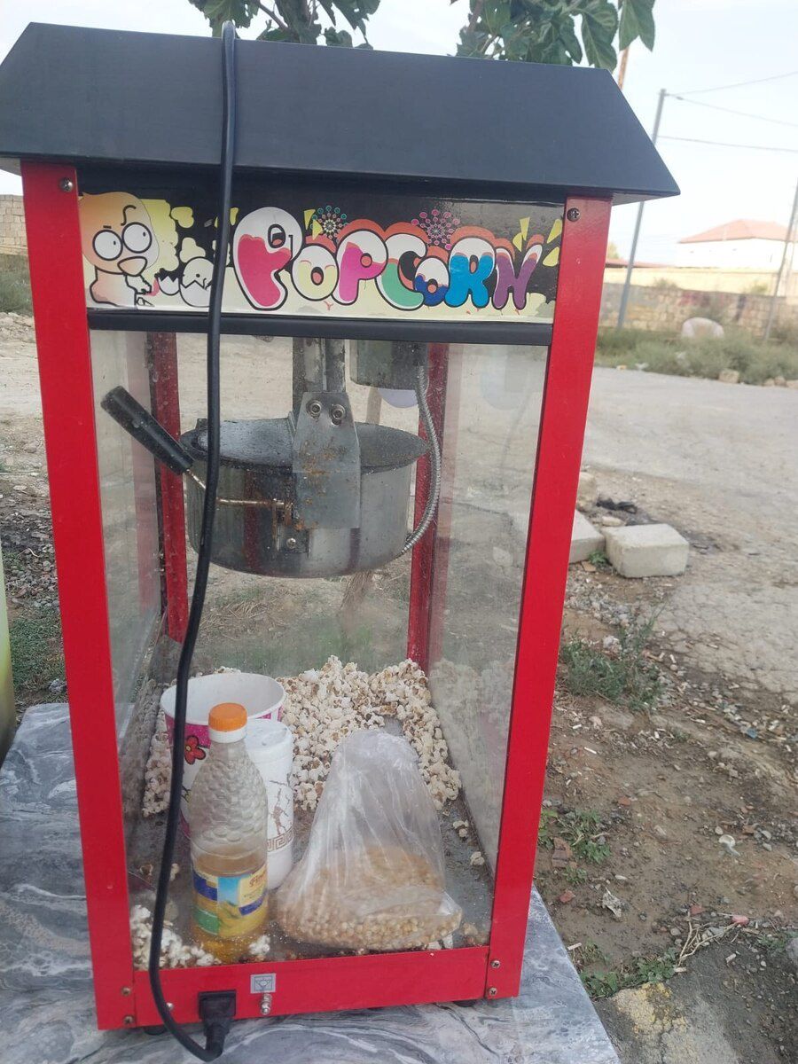 Hazır biznes. Popkorn aparatı — Biznes və avadanlıq, Bakı (4)