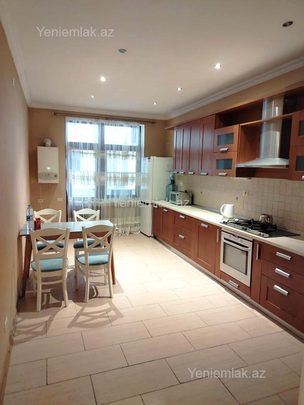 Kirayə 3 otaqlı Bina evi menzil (Yeni tikili), 145 m², Nəsimi rayonu — Mənzil, Bakı (9)