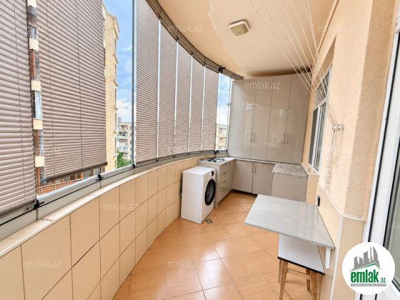 İcarəyə verilir 2 otaqlı 75 m² yeni tikili Tibb Universiteti — Mənzil (9)