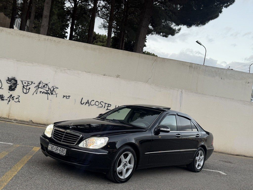 Mercedes S 350, 3.7 L, 2005 il, 211 144 km 90-UR-680 — Avtomobillər, Sumqayıt (2)