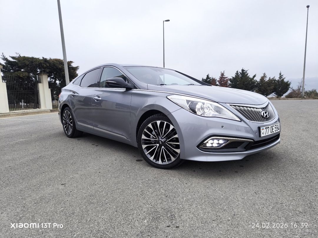 Hyundai Grandeur, 2015 il 77-OE-594 — Avtomobillər, Bakı (11)