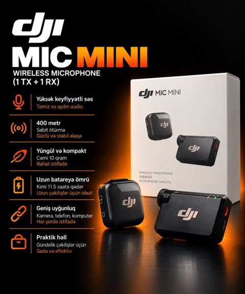 DJI Mic Mini — Bakı