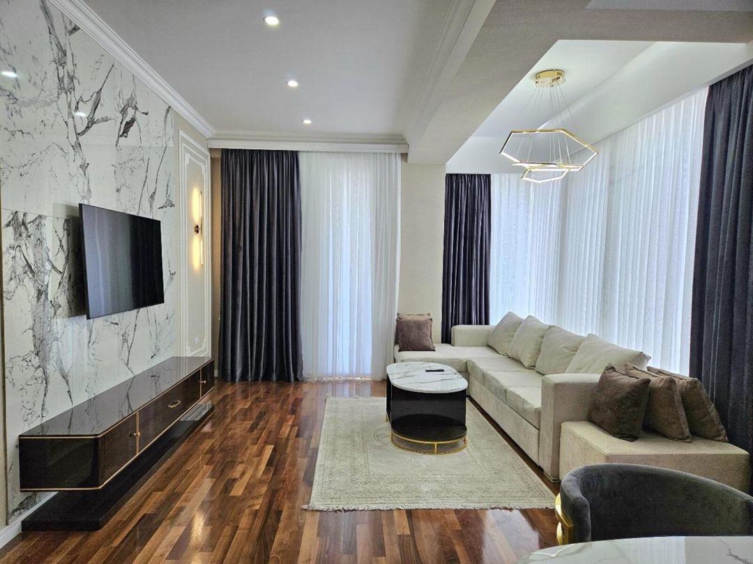 İcarəyə verilir 3 otaqlı yeni tikili 140 m² — Mənzil, Bakı (6)